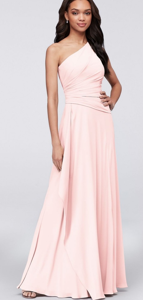 David's Bridal Size 6 Bridesmaid Dress Color Pedal